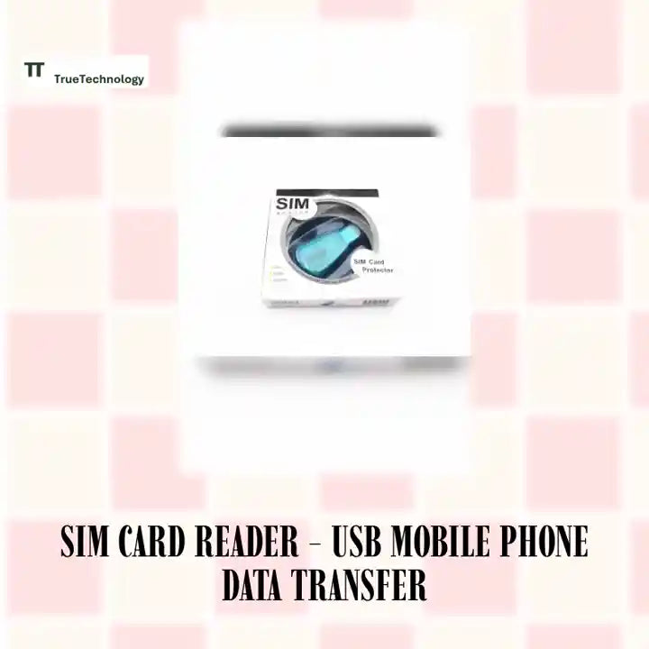 SIM Card Reader - USB Mobile Phone Data Transfer by@Outfy