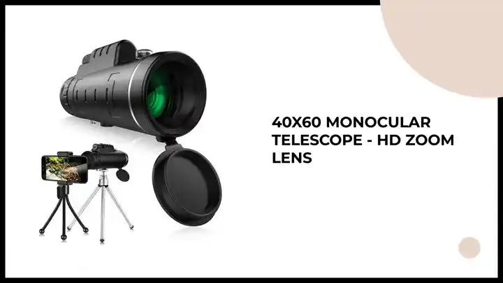 40X60 Monocular Telescope - HD Zoom Lens by@Outfy