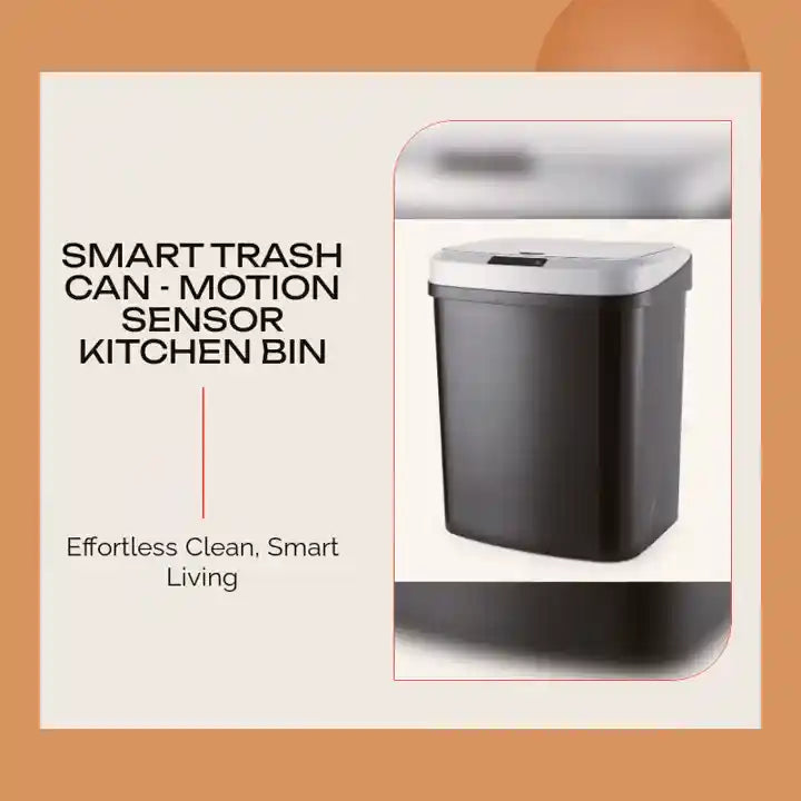 Smart Trash Can - Motion Sensor Kitchen Bin by@Outfy