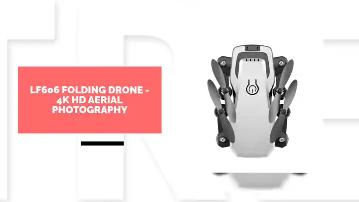 LF606 Folding Drone - 4K HD Aerial Photography by@Outfy