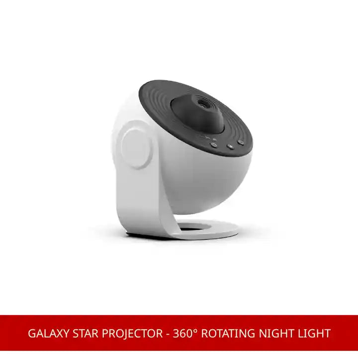Galaxy Star Projector - 360&deg; Rotating Night Light by@Outfy