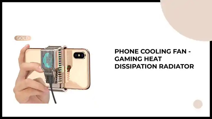 Phone Cooling Fan - Gaming Heat Dissipation Radiator by@Outfy