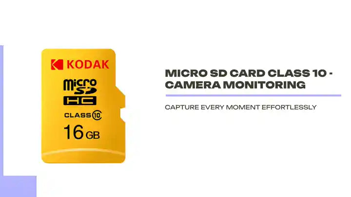 Micro SD Card Class 10 - Camera Monitoring by@Outfy