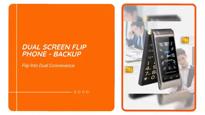 Dual Screen Flip Phone - Backup by@Outfy