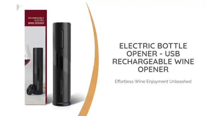 Electric Bottle Opener - USB Rechargeable Wine Opener by@Outfy