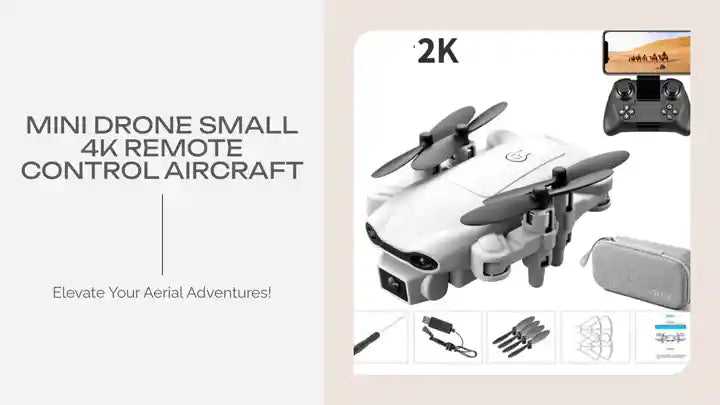 Mini Drone Small 4K Remote Control Aircraft by@Outfy