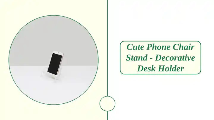 Cute Phone Chair Stand - Decorative Desk Holder by@Outfy