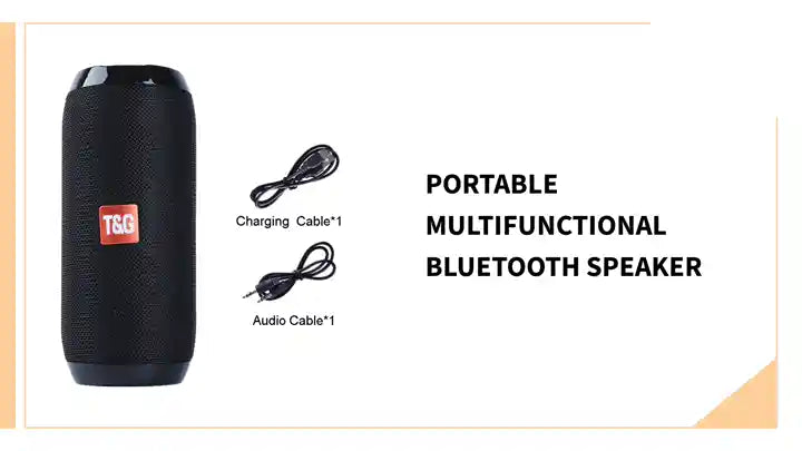 Portable Multifunctional Bluetooth Speaker by@Outfy