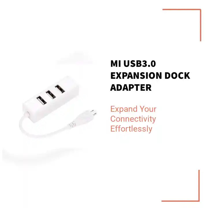 Mi USB3.0 expansion dock adapter by@Outfy