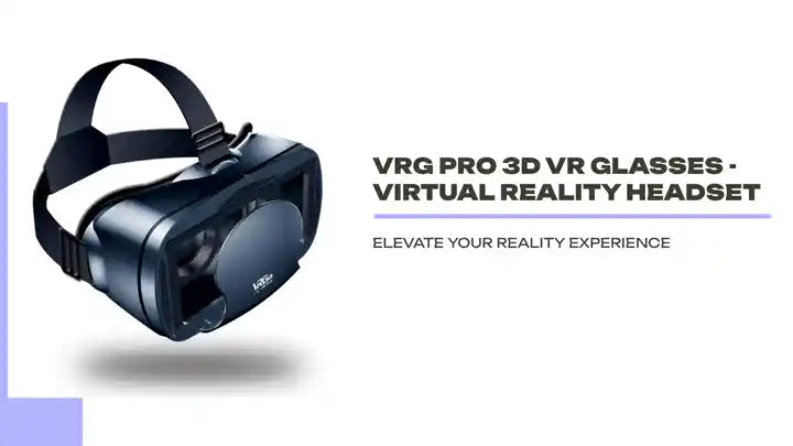 VRG Pro 3D VR Glasses - Virtual Reality Headset by@Outfy