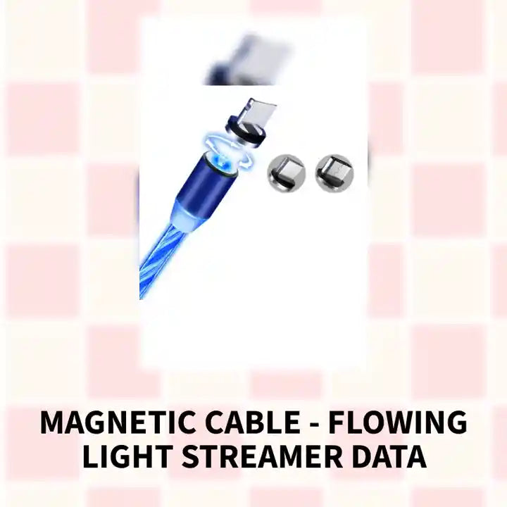 Magnetic Cable - Flowing Light Streamer Data by@Outfy