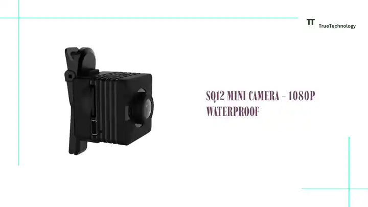 SQ12 Mini Camera - 1080P Waterproof by@Outfy