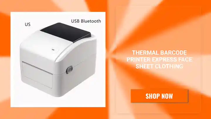 Thermal Barcode Printer Express Face Sheet Clothing by@Outfy