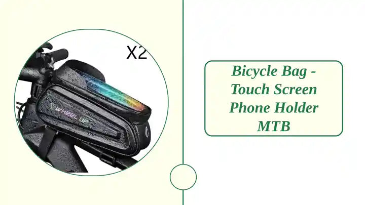 Bicycle Bag - Touch Screen Phone Holder MTB by@Outfy