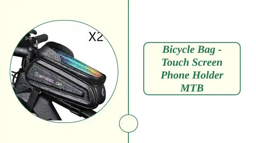 Bicycle Bag - Touch Screen Phone Holder MTB by@Outfy