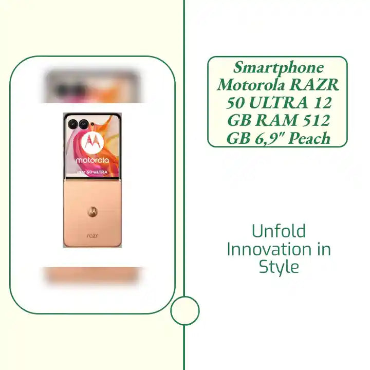 Smartphone Motorola RAZR 50 ULTRA 12 GB RAM 512 GB 6,9" Peach by@Outfy