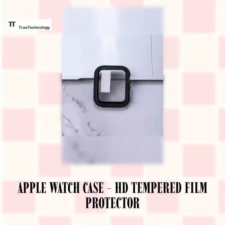 Apple Watch Case - HD Tempered Film Protector by@Outfy