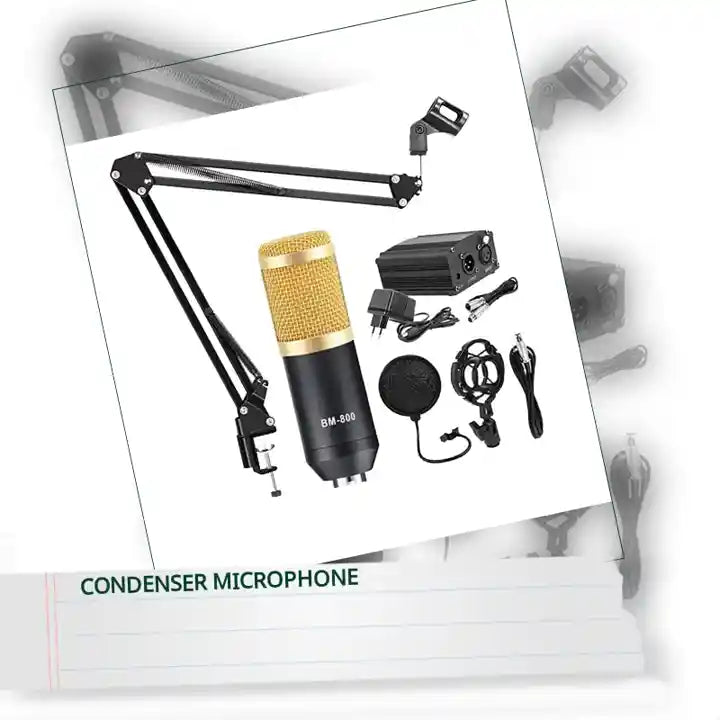 Condenser microphone by@Outfy