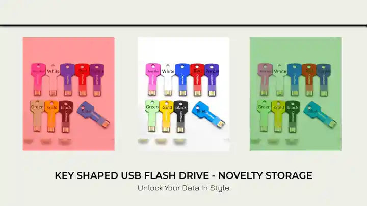 Key Shaped USB Flash Drive - Novelty Storage by@Outfy