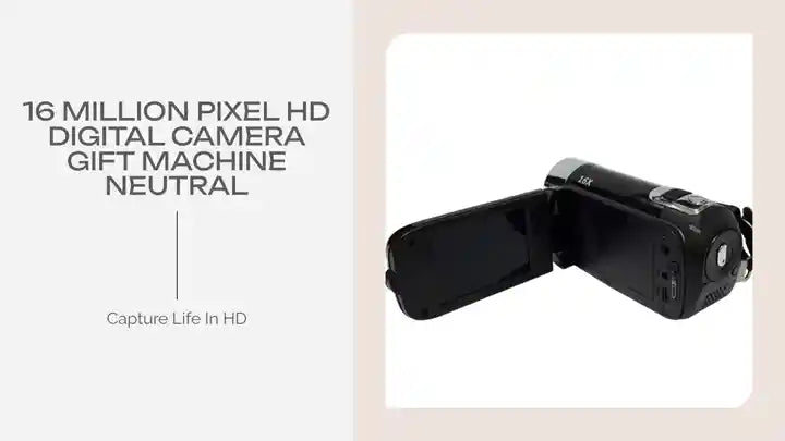 16 million pixel HD digital camera gift machine neutral by@Outfy