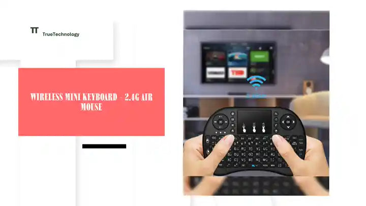 Wireless Mini Keyboard - 2.4G Air Mouse by@Outfy