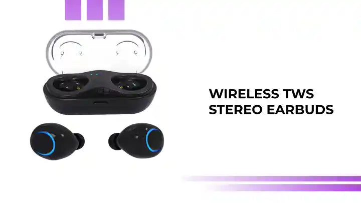 Wireless TWS Stereo Earbuds by@Outfy