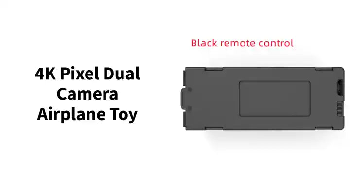 4K Pixel Dual Camera Airplane Toy by@Outfy