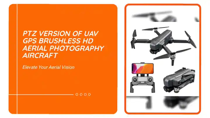 PTZ Version Of UAV GPS Brushless HD Aerial Photography Aircraft by@Outfy