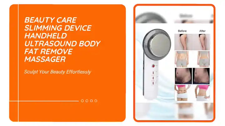 Beauty Care Slimming Device Handheld Ultrasound Body Fat Remove Massager by@Outfy