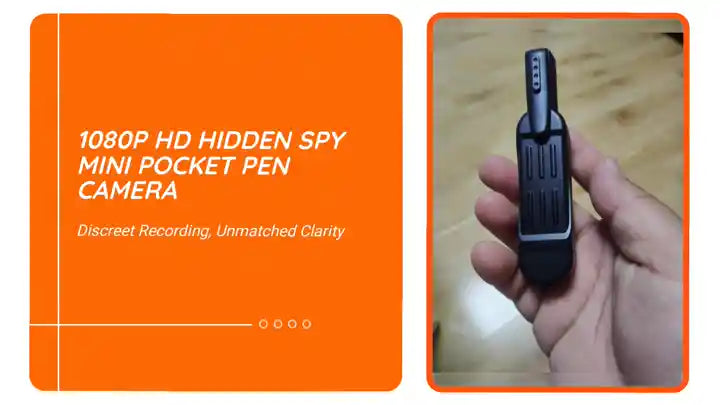 1080P HD Hidden Spy Mini Pocket Pen Camera by@Outfy