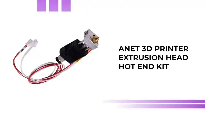 Anet 3D Printer Extrusion Head Hot End Kit by@Outfy