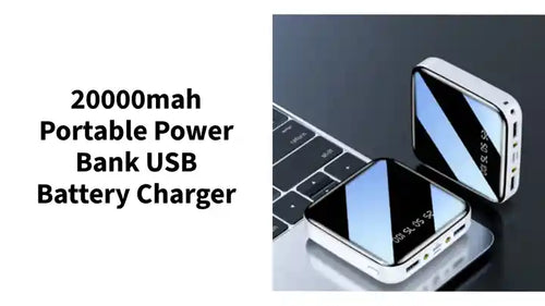 20000mah Portable Power Bank USB Battery Charger by@Outfy