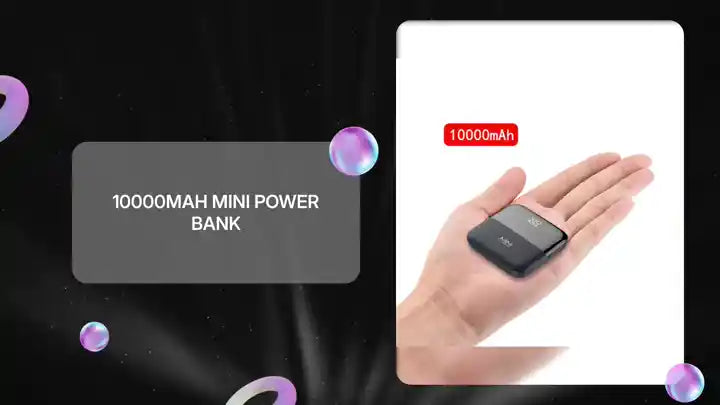 10000mAh Mini Power Bank by@Outfy