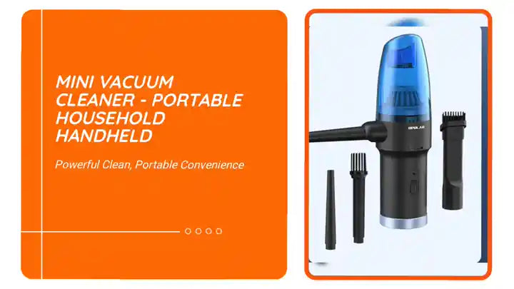 Mini Vacuum Cleaner - Portable Household Handheld by@Outfy